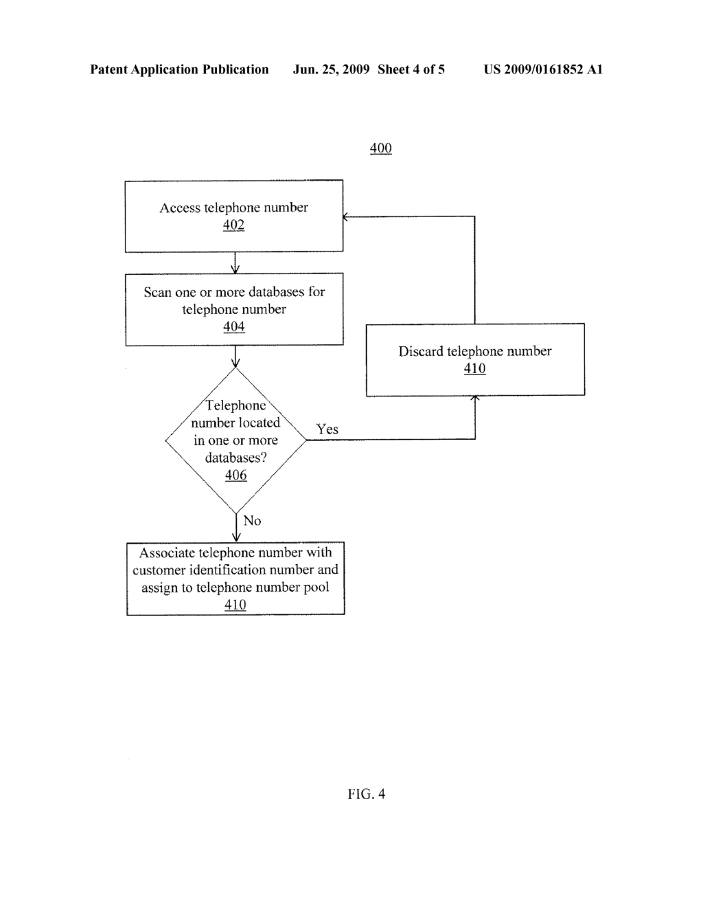 METHOD AND SYSTEM FOR MANAGING TELEPHONE NUMBER ALLOCATION - diagram, schematic, and image 05