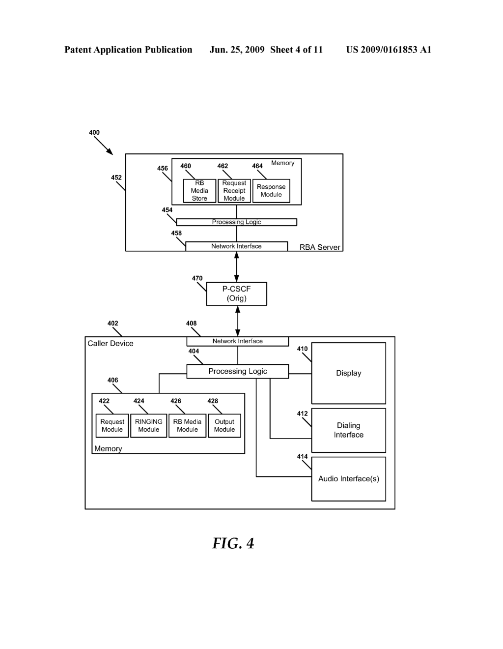 System and Method of Delivering Ringback Audio Content - diagram, schematic, and image 05