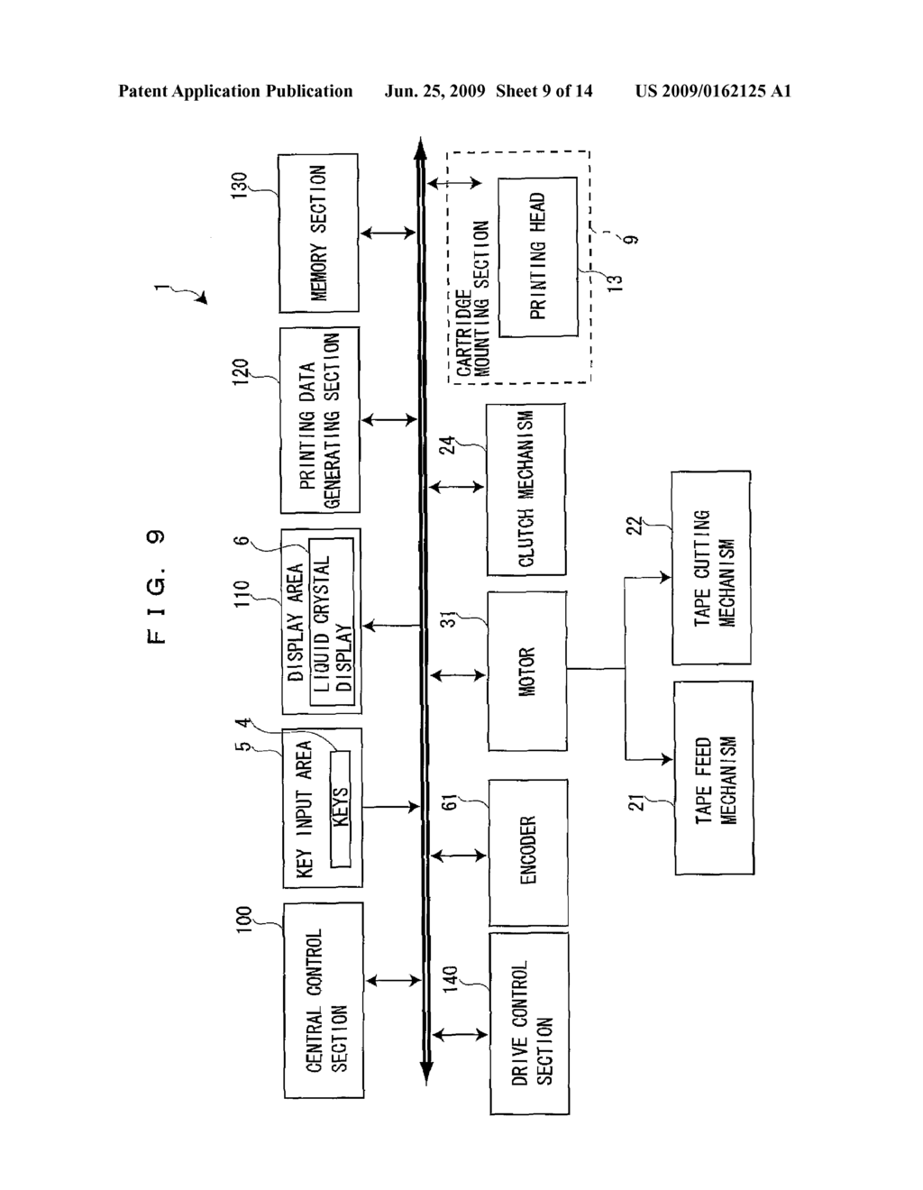 Printer, Printer Feed Drive Method, and Computer Program Therefor - diagram, schematic, and image 10