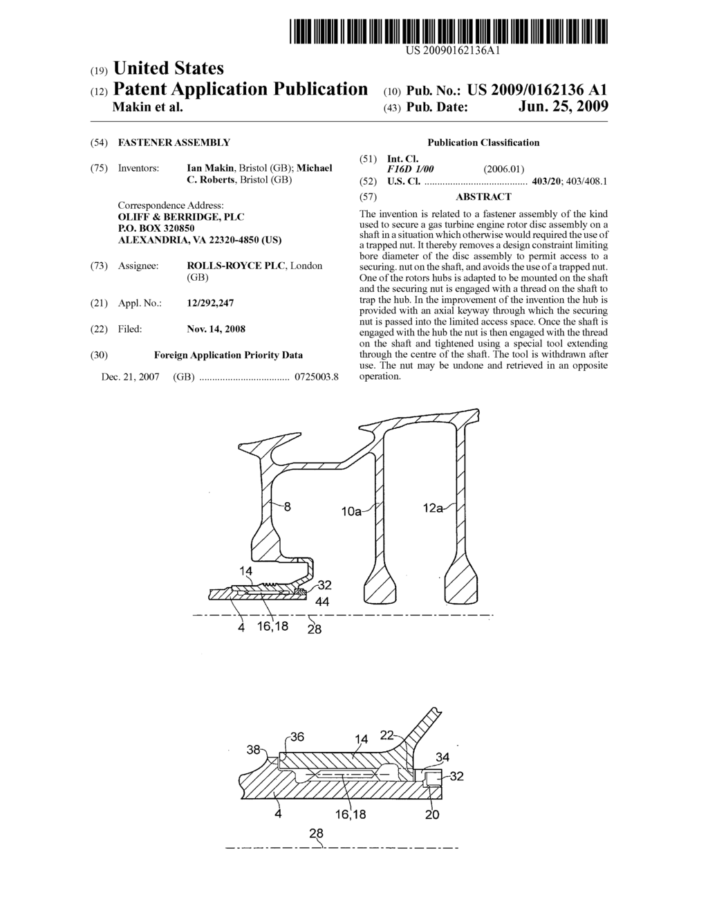 Fastener assembly - diagram, schematic, and image 01