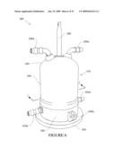 PORTABLE PUMPING APPARATUS FOR CONCURRENTLY PUMPING LIQUID FROM A SOURCE CONTAINER TO A DESTINATION CONTAINER AND PUMPING VAPOR FROM THE DESTINATION CONTAINER TO THE SOURCE CONTAINER diagram and image