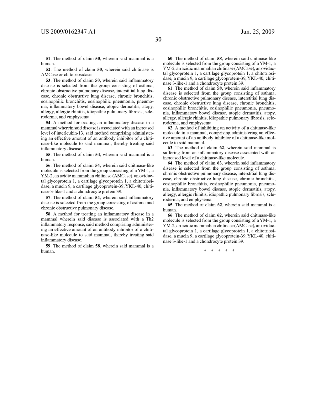 METHODS, COMPOSITIONS, AND KITS RELATING TO CHITINASES AND CHITINASE-LIKE MOLECULES AND INFLAMMATORY DISEASE - diagram, schematic, and image 54