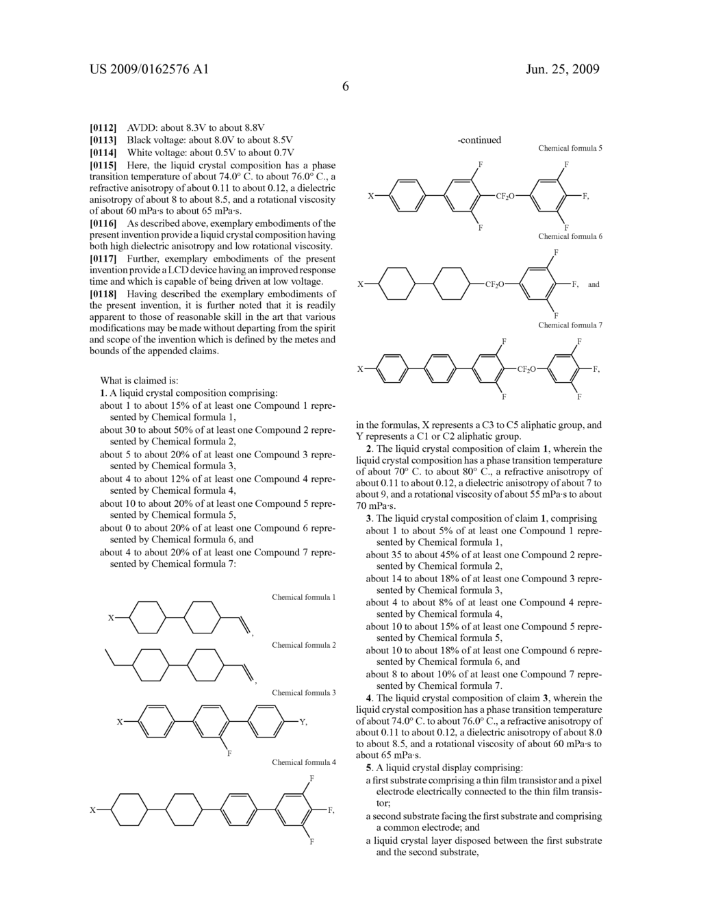 LIQUID CRYSTAL COMPOSITION AND LIQUID CRYSTAL DISPLAY HAVING THE SAME - diagram, schematic, and image 11