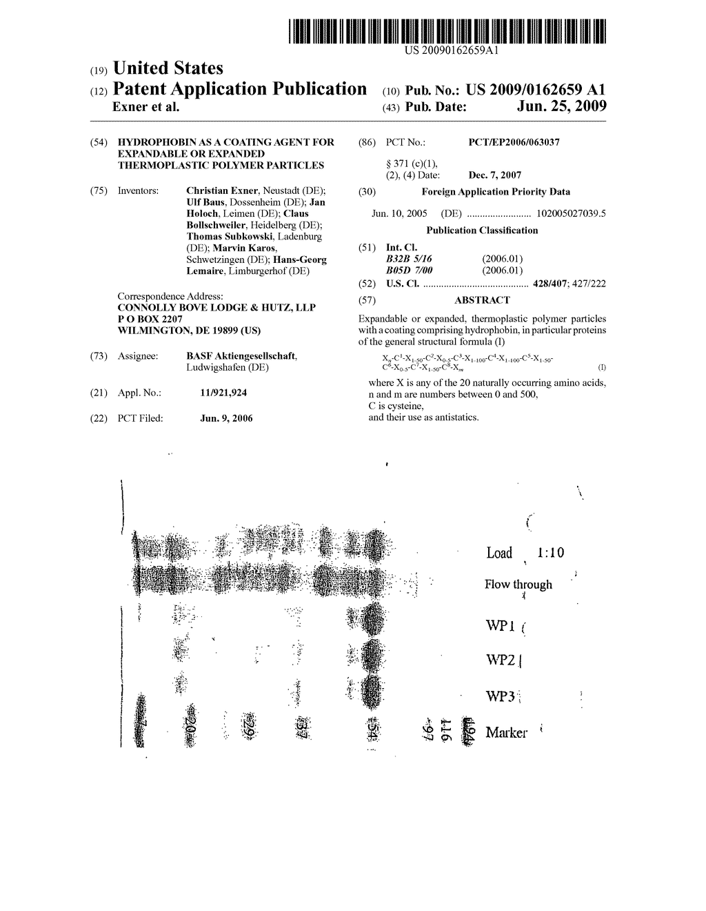 Hydrophobin as a coating agent for expandable or expanded thermoplastic polymer particles - diagram, schematic, and image 01