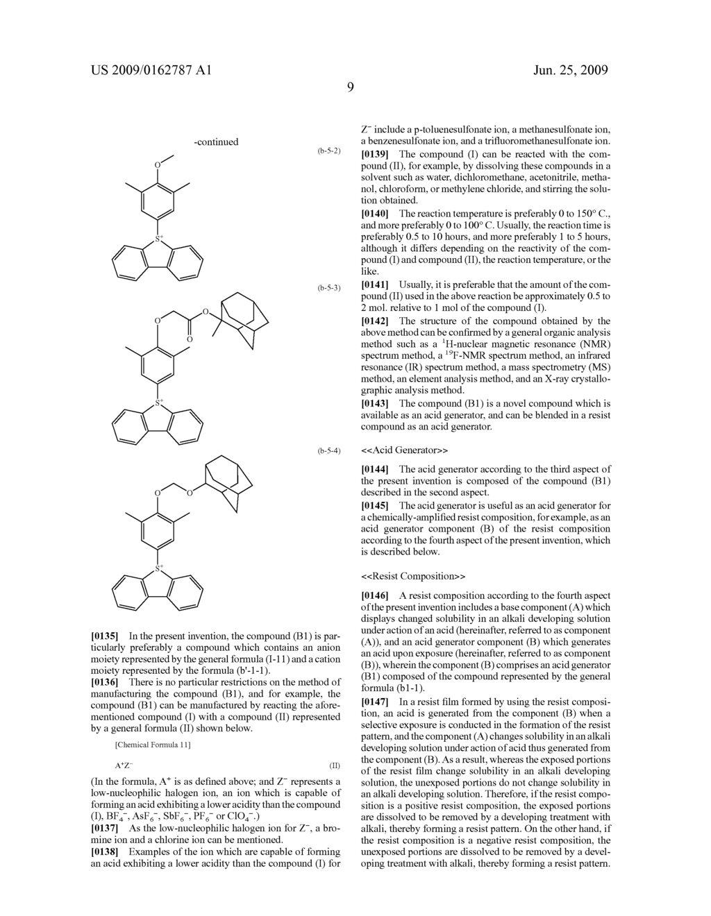 NOVEL COMPOUND, ACID GENERATOR, RESIST COMPOSITION AND METHOD OF FORMING RESIST PATTERN - diagram, schematic, and image 10