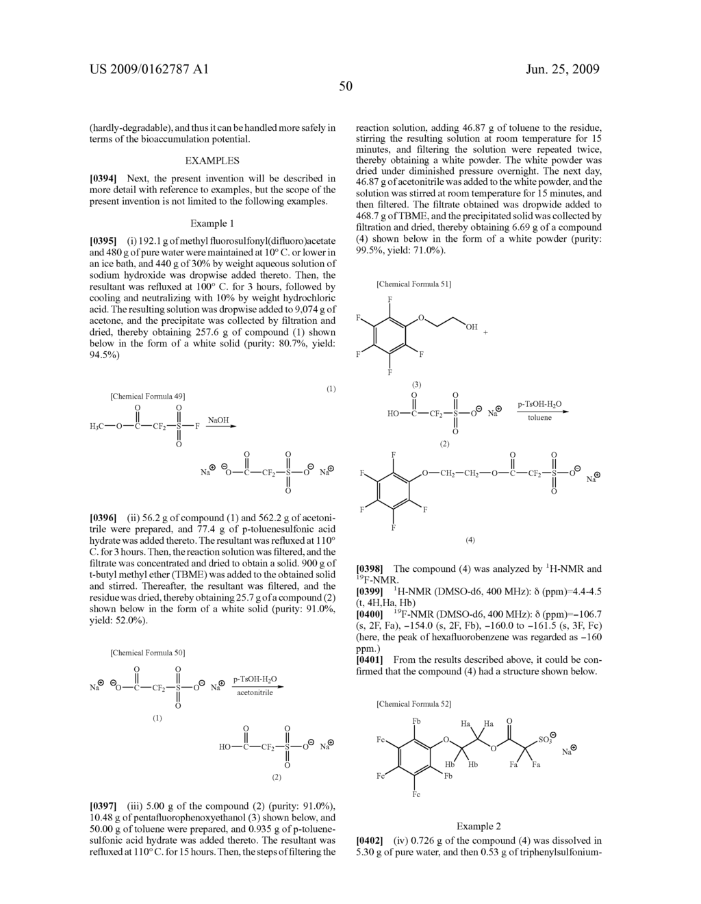 NOVEL COMPOUND, ACID GENERATOR, RESIST COMPOSITION AND METHOD OF FORMING RESIST PATTERN - diagram, schematic, and image 51