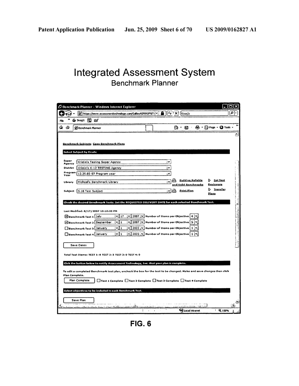 Integrated assessment system for standards-based assessments - diagram, schematic, and image 07