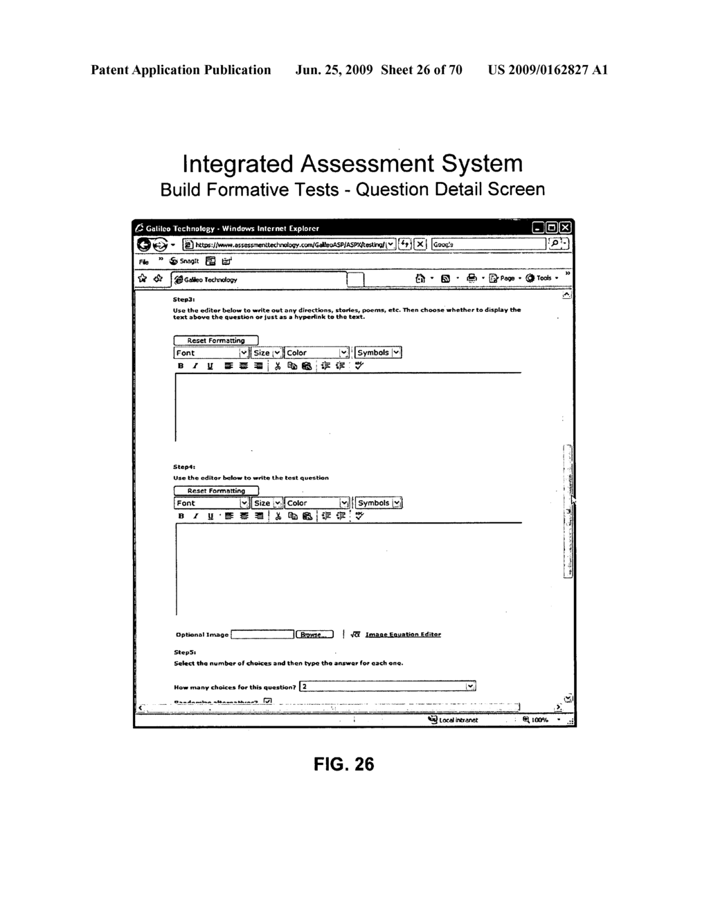 Integrated assessment system for standards-based assessments - diagram, schematic, and image 27