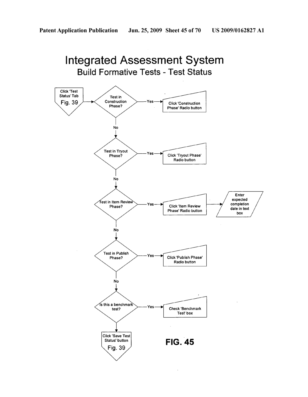 Integrated assessment system for standards-based assessments - diagram, schematic, and image 46