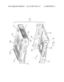 Electrical card connector with improved spring tab diagram and image