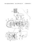 Bubble generating assembly that produces vertical bubbles diagram and image