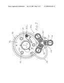 Bubble generating assembly that produces vertical bubbles diagram and image