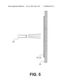 METHOD OF MAKING ACOUSTIC HOLES USING UV CURING MASKING MATERIAL diagram and image