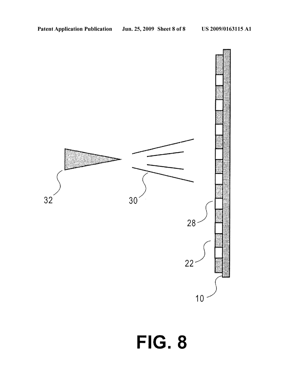 METHOD OF MAKING ACOUSTIC HOLES USING UV CURING MASKING MATERIAL - diagram, schematic, and image 09