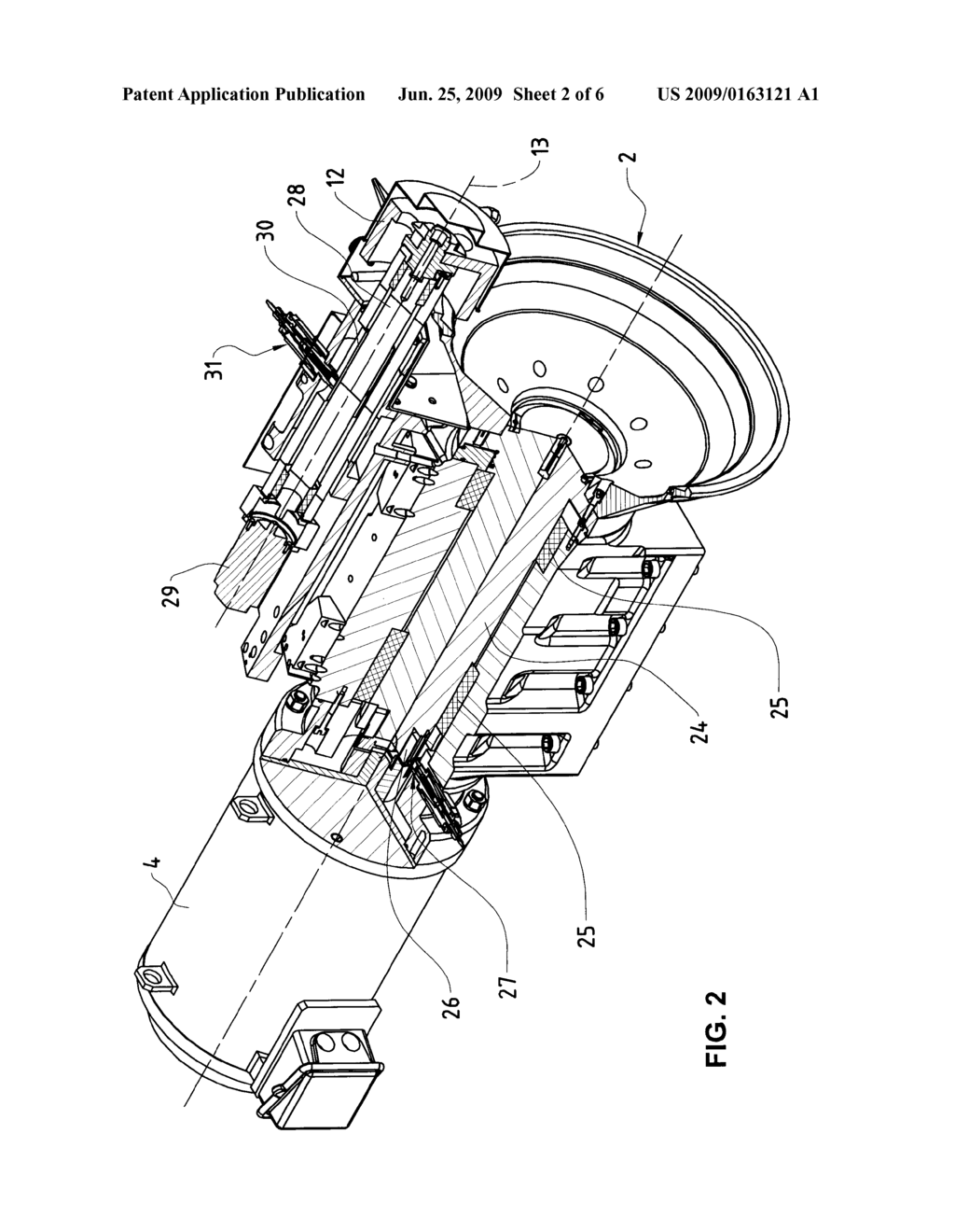 GRINDING MACHINE WITH A DEVICE FOR CONDITIONING A GRINDING WHEEL AND A METHOD OF CONDITIONING A GRINDING WHEEL - diagram, schematic, and image 03