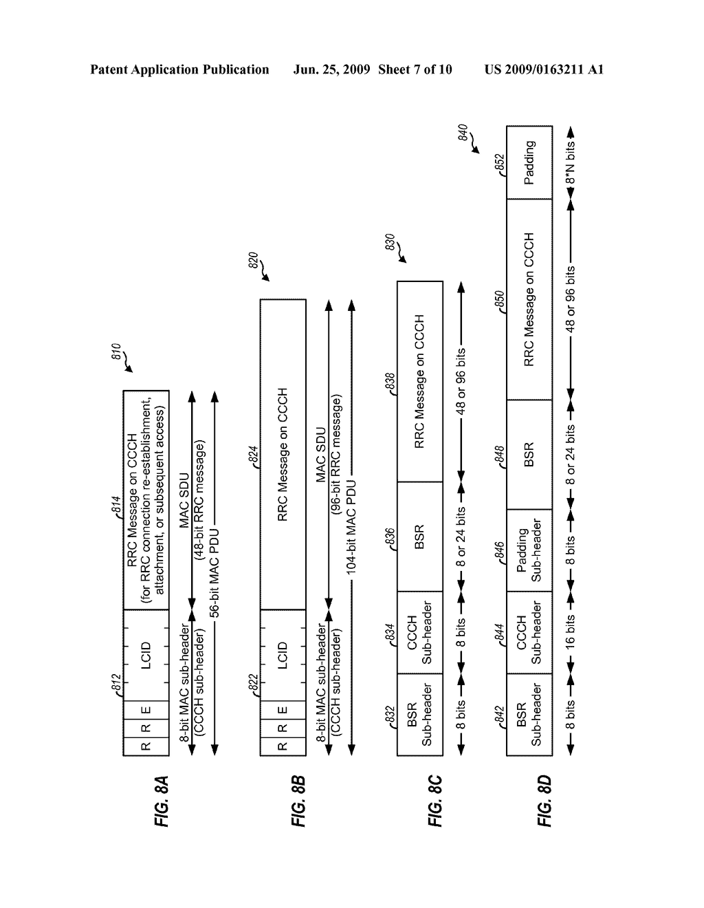 METHOD AND APPARATUS FOR TRANSFER OF A MESSAGE ON A COMMON CONTROL CHANNEL FOR RANDOM ACCESS IN A WIRELESS COMMUNICATION NETWORK - diagram, schematic, and image 08