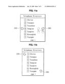 SCROLLING METHOD AND MOBILE COMMUNICATION TERMINAL USING THE SAME diagram and image