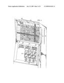 SYSTEM AND METHOD FOR SLOT MACHINE GAME ASSOCIATED WITH FINANCIAL MARKET INDICATORS diagram and image