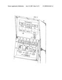 SYSTEM AND METHOD FOR SLOT MACHINE GAME ASSOCIATED WITH FINANCIAL MARKET INDICATORS diagram and image