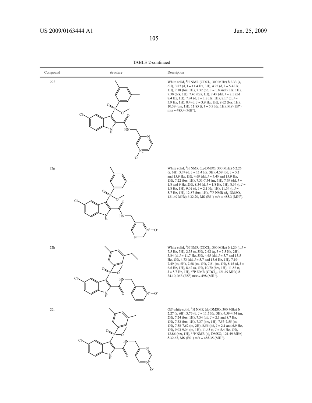 PHOSPHO-INDOLES AS HIV INHIBITORS - diagram, schematic, and image 109