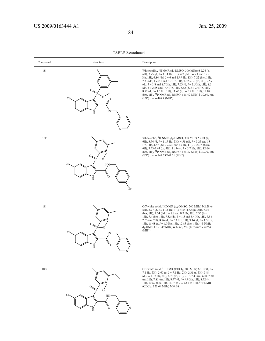 PHOSPHO-INDOLES AS HIV INHIBITORS - diagram, schematic, and image 88