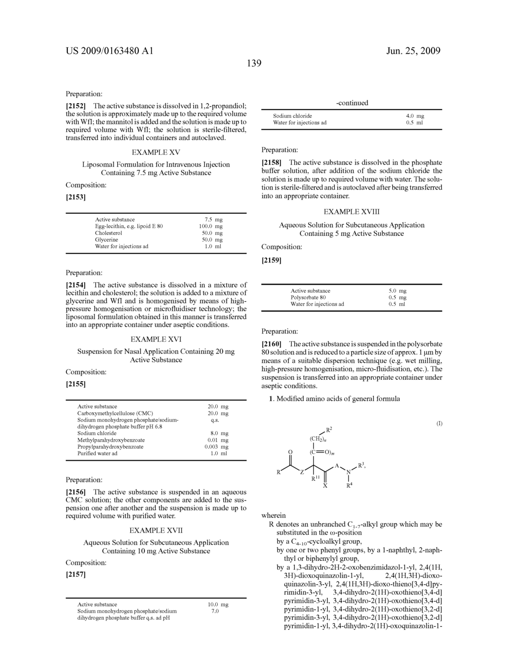 Modified amino acids, pharmaceuticals containing these compounds and method for their production - diagram, schematic, and image 140