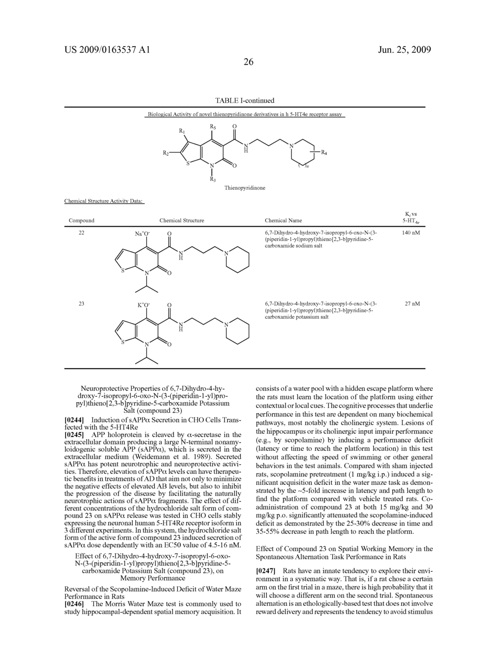 Thienopyridinone Compounds and Methods of Treatment - diagram, schematic, and image 27