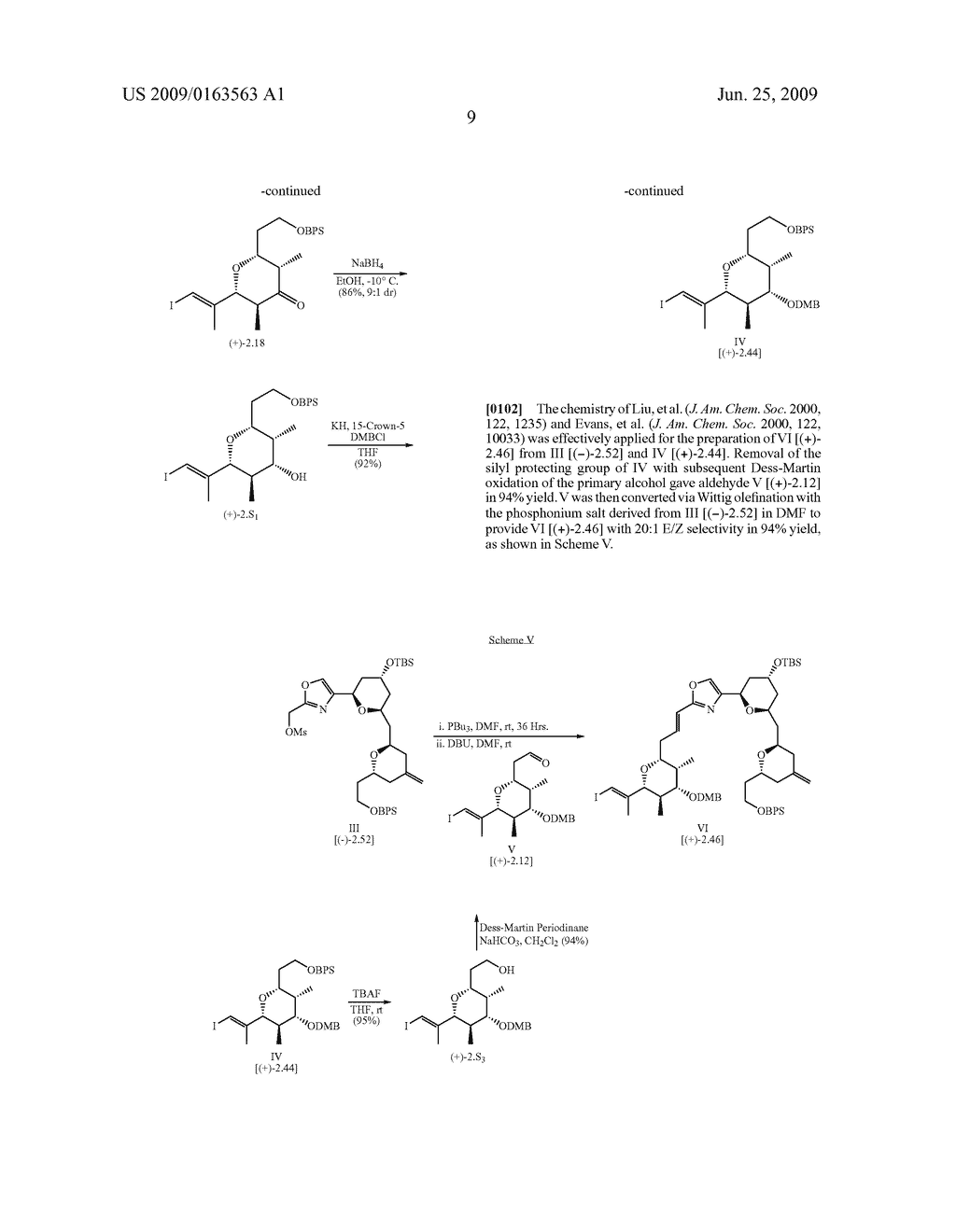 Phorboxazole Compounds and Methods of Their Preparation - diagram, schematic, and image 10