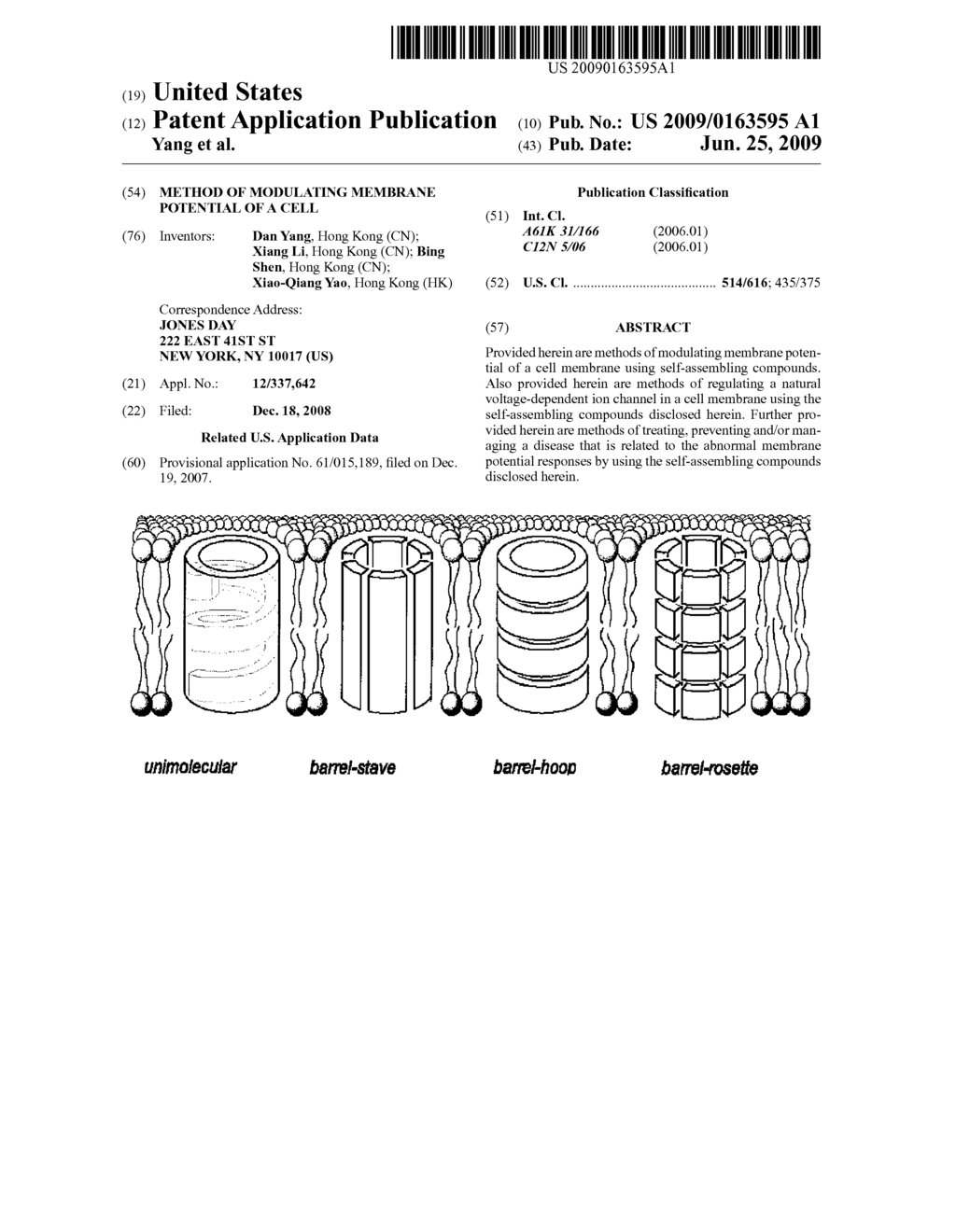 Method of Modulating Membrane Potential of a Cell - diagram, schematic, and image 01