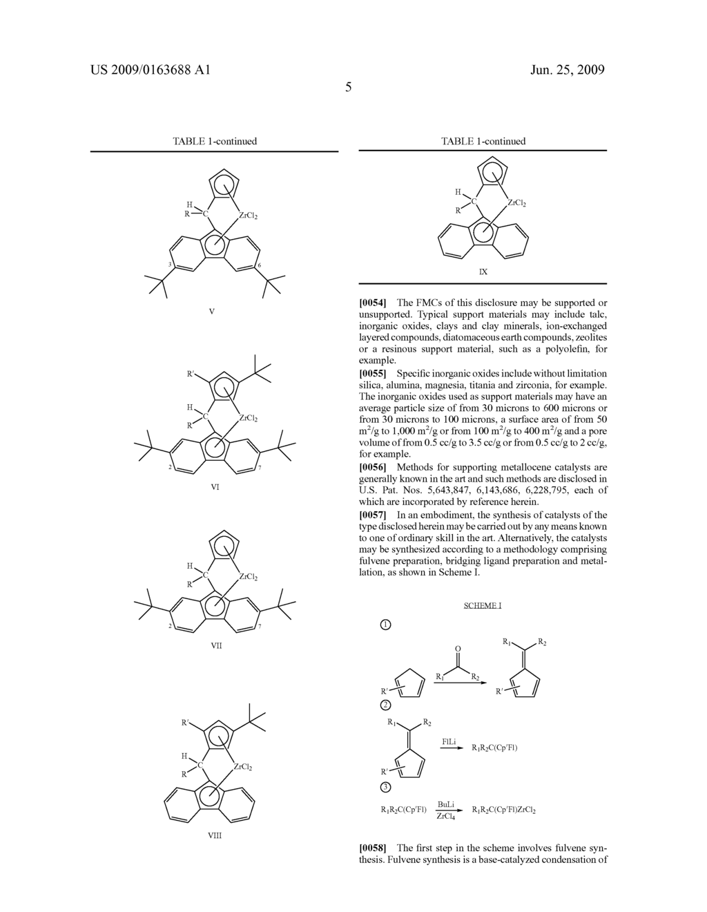 FLUORENYL CATALYST COMPOSITIONS AND OLEFIN POLYMERIZATION PROCESS - diagram, schematic, and image 17