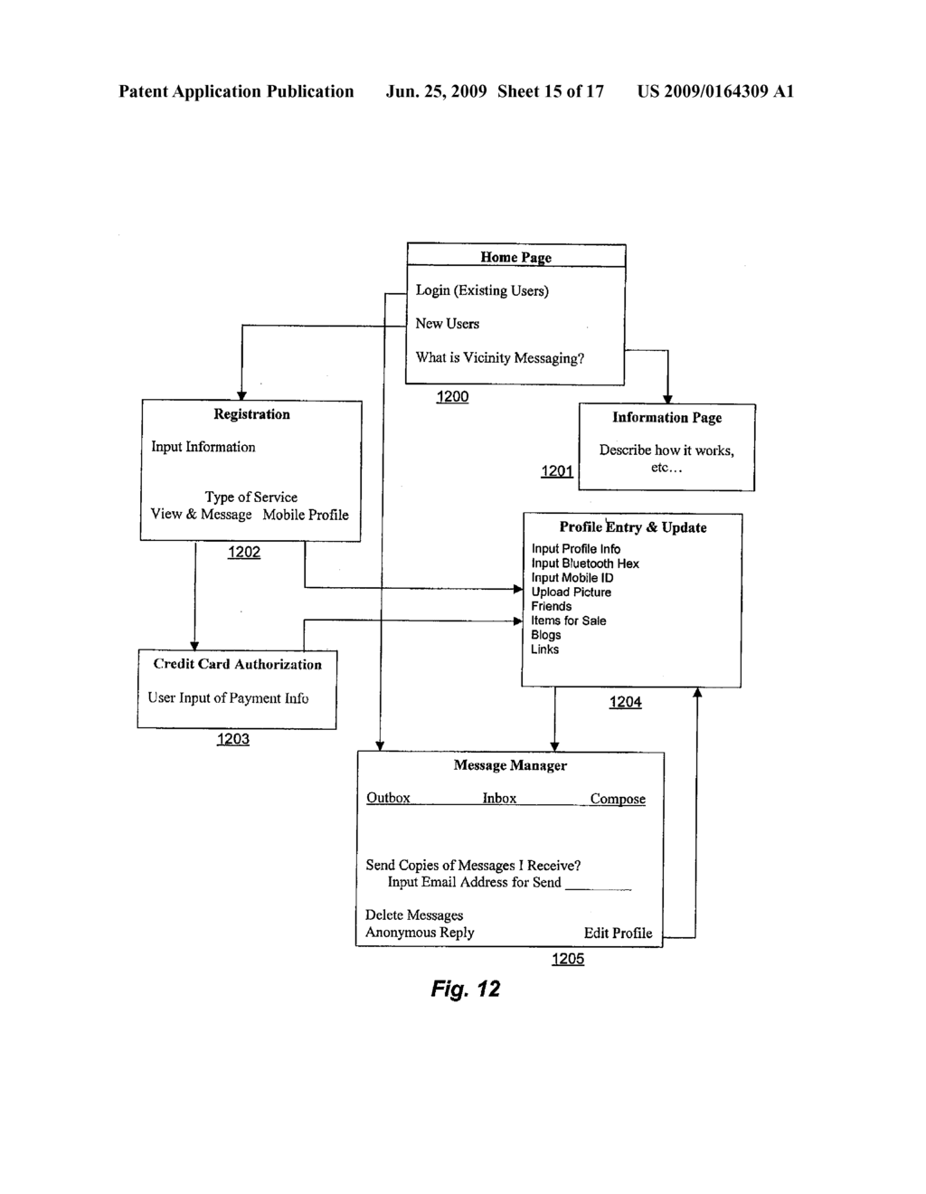 SYSTEM AND METHOD FOR WIRELESS COMMUNICATION BETWEEN PREVIOUSLY KNOWN AND UNKNOWN USERS - diagram, schematic, and image 16