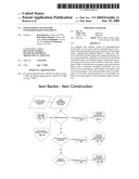 Item banking system for standards-based assessment diagram and image