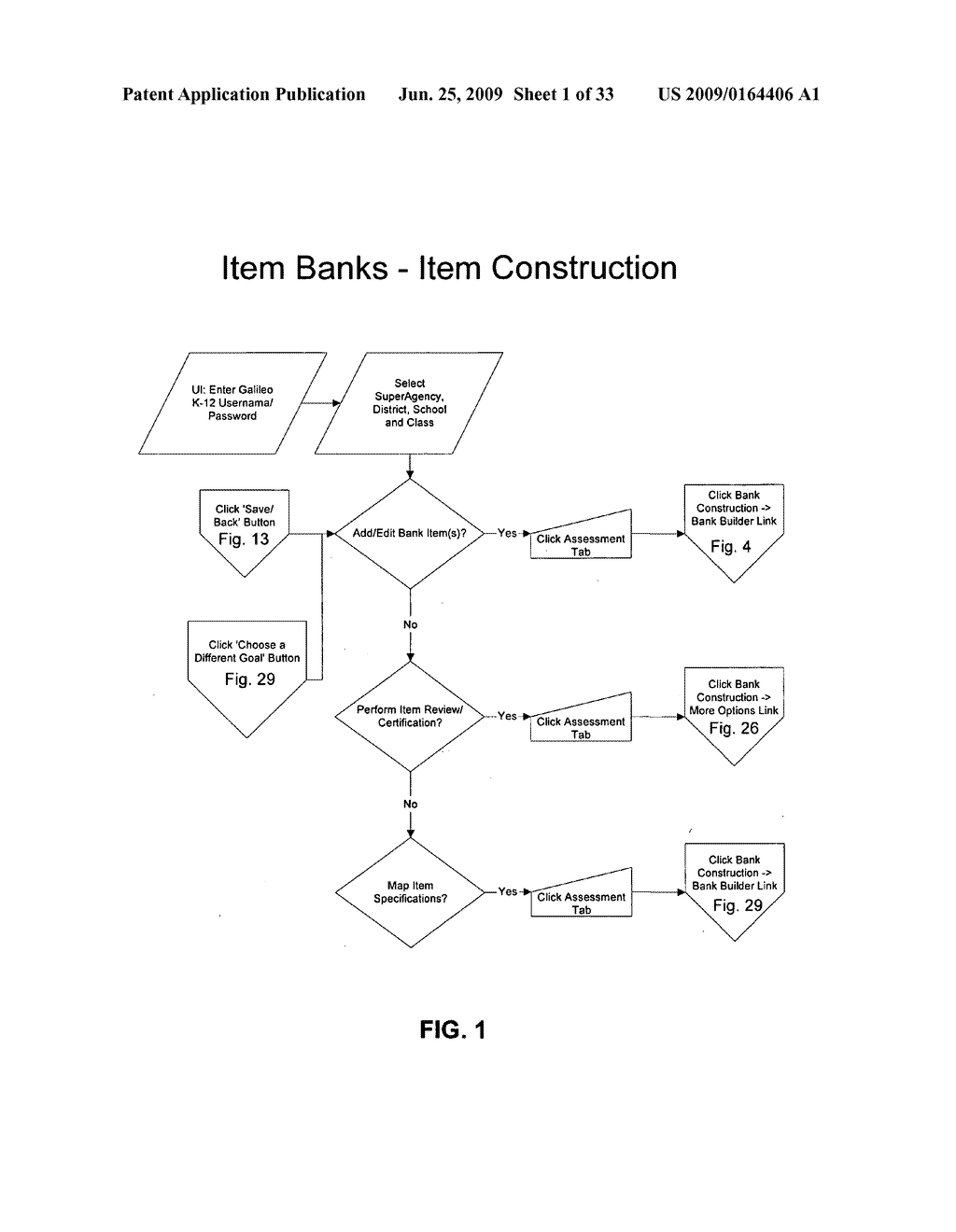 Item banking system for standards-based assessment - diagram, schematic, and image 02