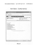 Item banking system for standards-based assessment diagram and image