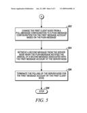 METHOD AND SYSTEM FOR MANAGING THE RECEPTION OF MESSAGES IN A COMMUNICATION NETWORK diagram and image