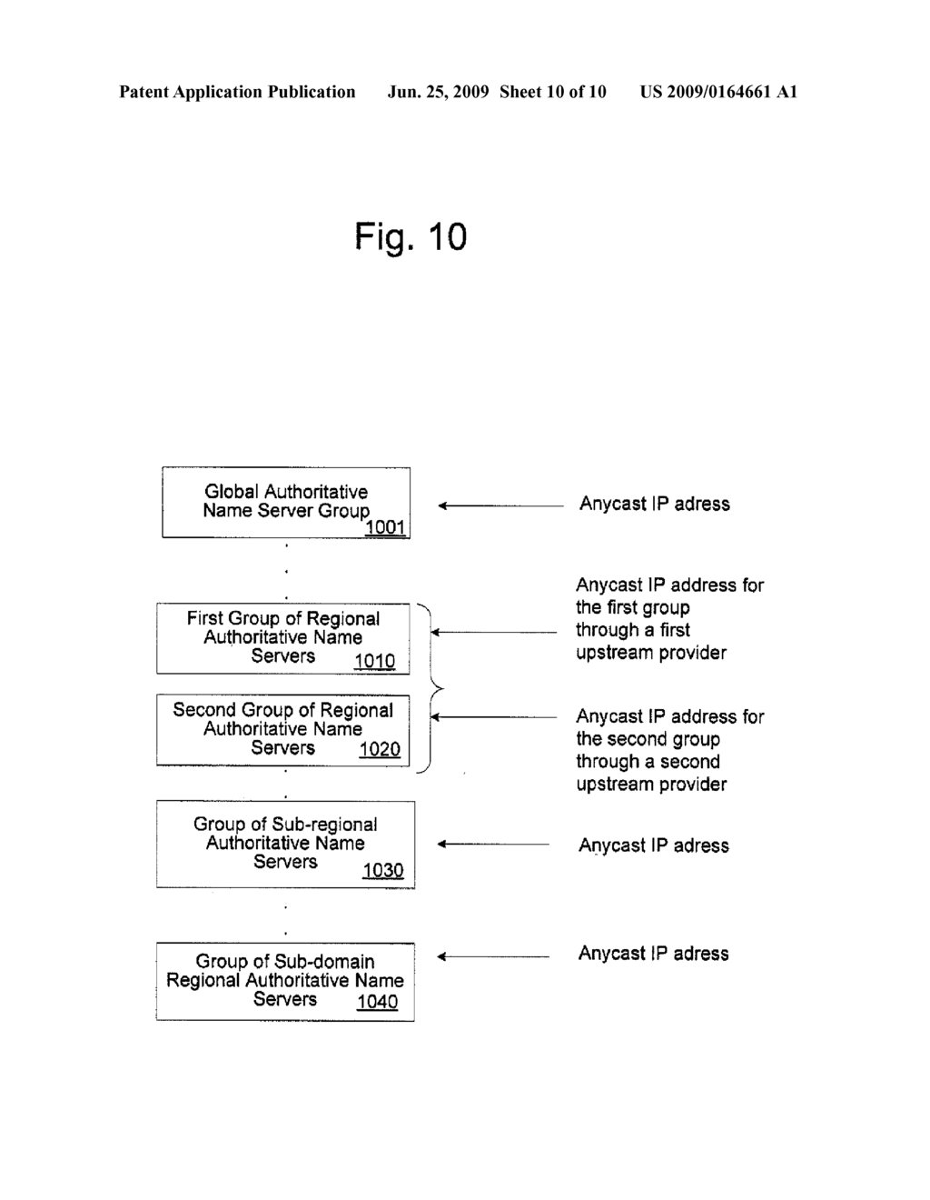 SYSTEM AND METHOD FOR SELECTING AN OPTIMAL AUTHORITIVE NAME SERVER - diagram, schematic, and image 11