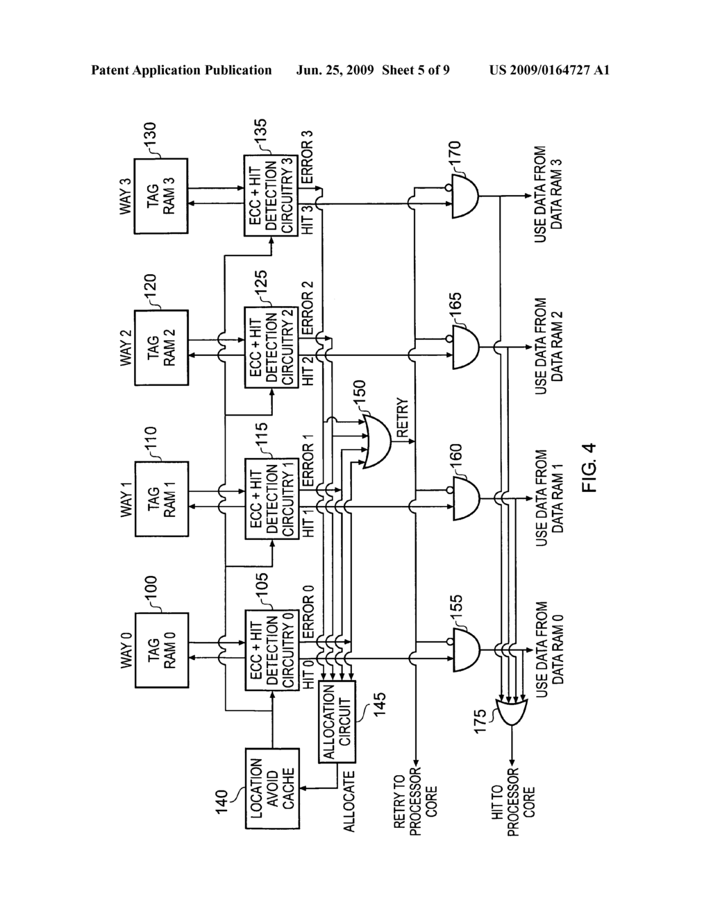 Handling of hard errors in a cache of a data processing apparatus - diagram, schematic, and image 06