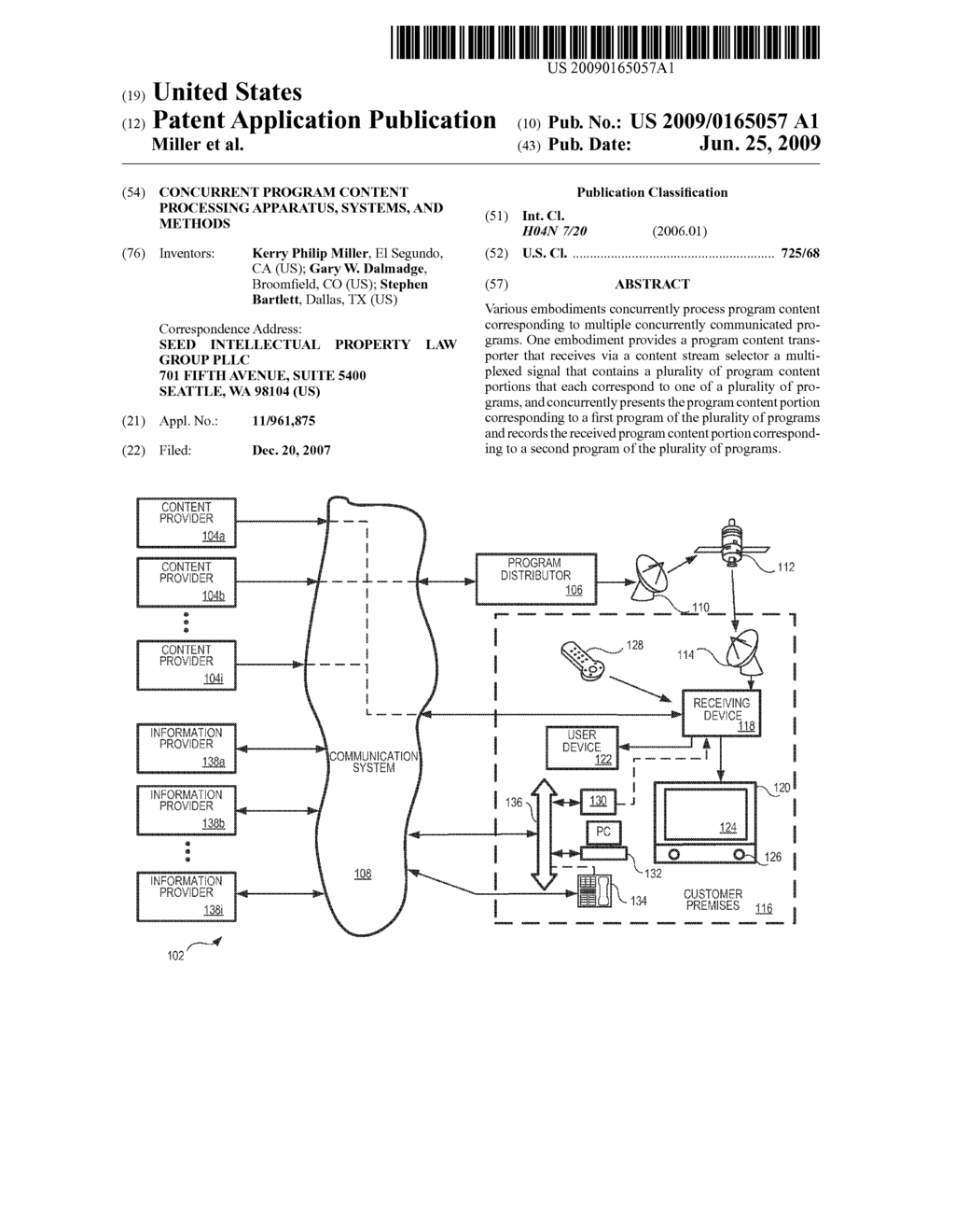 CONCURRENT PROGRAM CONTENT PROCESSING APPARATUS, SYSTEMS, AND METHODS - diagram, schematic, and image 01