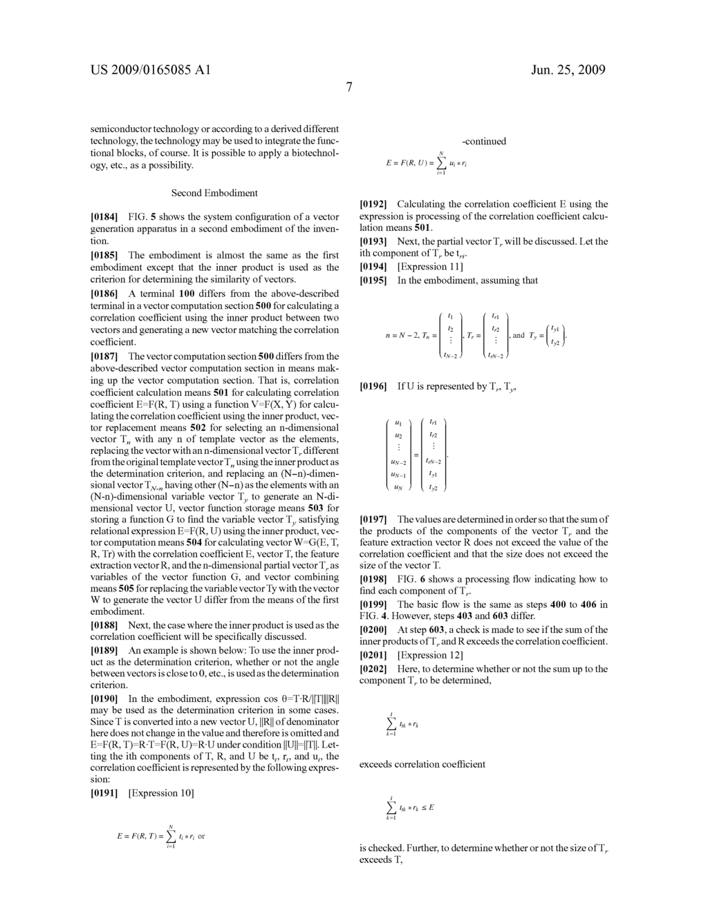 VECTOR GENERATION DEVICE, VECTOR GENERATING METHOD, AND INTEGRATED CIRCUIT - diagram, schematic, and image 26