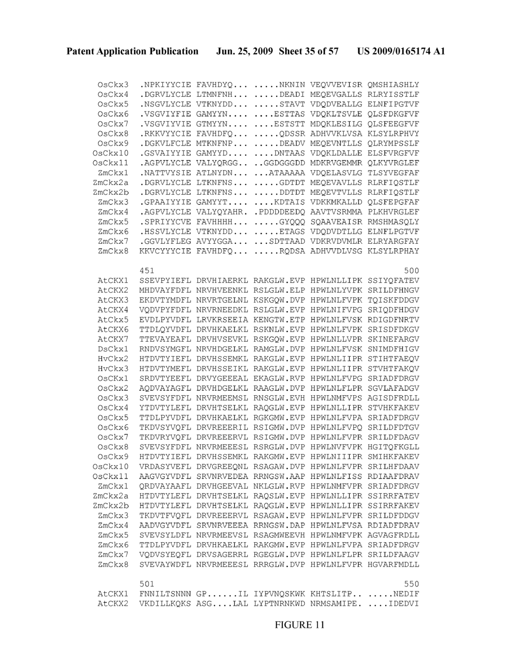 Cytokinin Oxidase Sequences and Methods of Use - diagram, schematic, and image 36