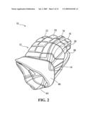 HOCKEY GLOVE diagram and image