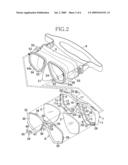 Diving face mask diagram and image