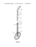 HANDLE FOR MEASURING WHEEL diagram and image