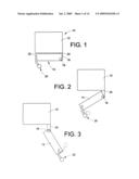 Door assembly for use in a home appliance diagram and image