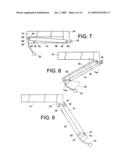 Door assembly for use in a home appliance diagram and image