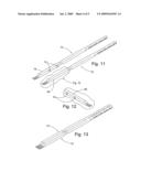 Combined fork and chopstick assembly diagram and image