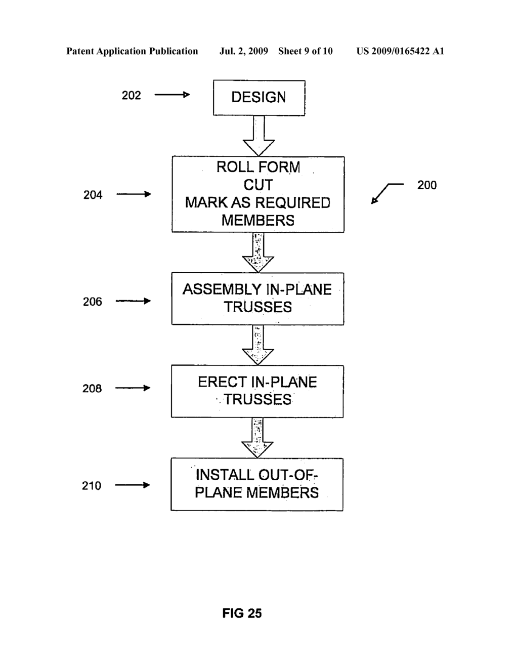 Method of marking truss systems - diagram, schematic, and image 10