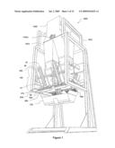 Apparatus for Packing Leafy Produce into a Tray diagram and image