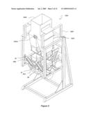 Apparatus for Packing Leafy Produce into a Tray diagram and image