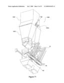 Apparatus for Packing Leafy Produce into a Tray diagram and image